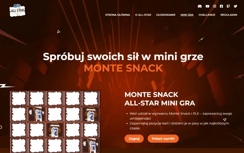 MiniGame - Launch screen