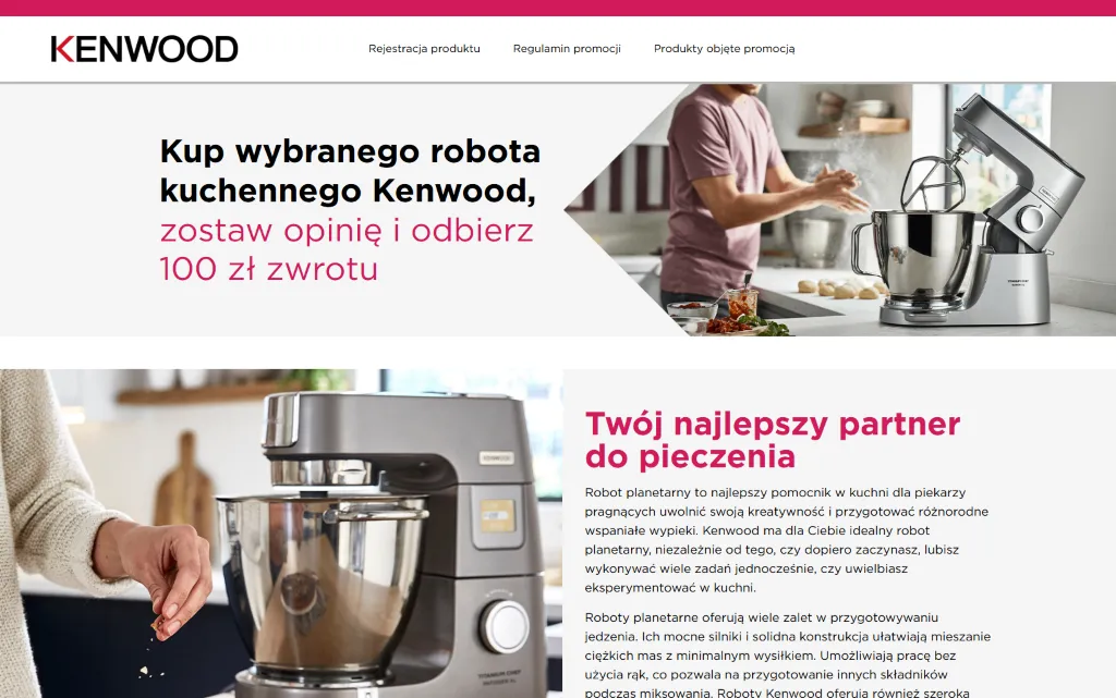 Cashback Landing Page