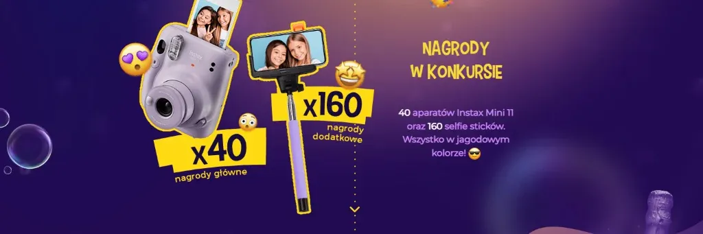 Contest rewards section